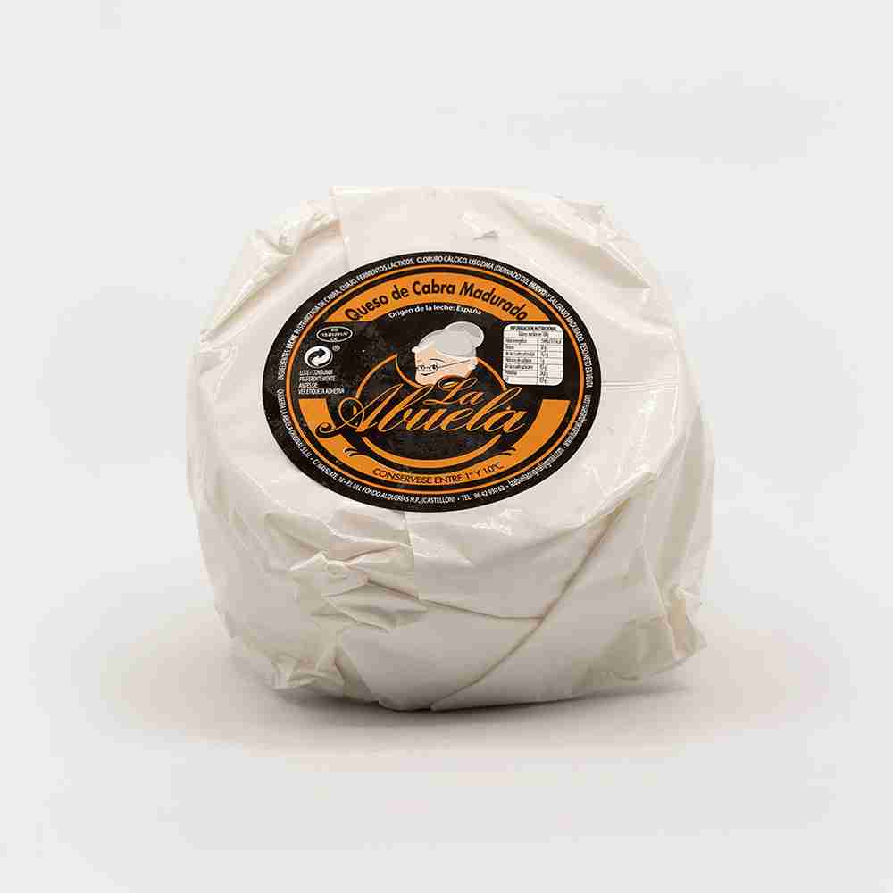 Queso de Cabra Afinado Queso de Cabra Afinado de Quesería La Abuela